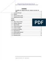 PDF Diseo de Cimentacion de Tanque Elevado 250m3 - Compress