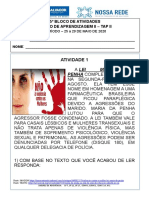 5º Bloco de Atividades TAP II Baixa Visão