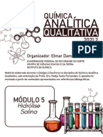 Apostila - Módulo V - Hidrólise Salina