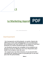 Marketing Approfondi Séance 5