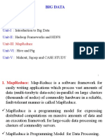 BD - Unit - III - MapReduce