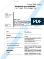 NBR 13641 (Maio 1996) - Riboflavina 5'-Fosfato de Sódio - Determinação Do Teor de Pureza