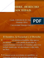 El Hombre, Derecho y Sociedad.1