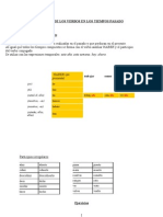 Repaso de Los Verbos en Los Tiempos Pasados