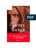 El Huracan Lleva Tu Nombre - Jaime Bayly