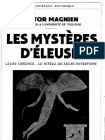 Magnien, V - Les Mysteres D Eleusis