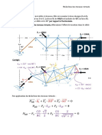 Exercice Corrigé de RDM 3 (Théorème Des Travaux Virtuels)