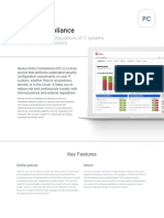 Policy Compliance Datasheet