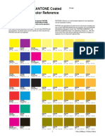 PANTONE Coated Color Reference: Printer