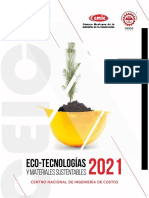 Catalogo de Costos de Eco-Tecnologias y Mat Sust 2021