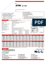 GPL Series: Valve Regulated Lead Acid Battery