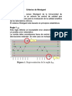 Criterios de Westgard