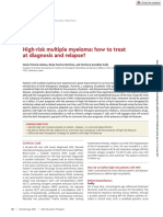 High-Risk Multiple Myeloma - Blood 2021