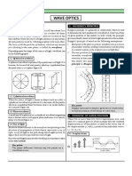 Wave Optics: 1. Wavefront 2. Huygens'S Principle