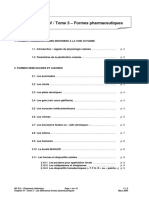 Les Formes Pharmaceutiques Déstinées À La Voie Cutanée Solide Et Semisolide