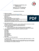 Cuestionario de Derecho .1