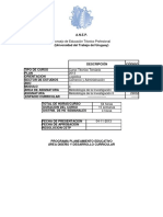 Metodologia Investigacion II M4