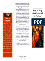 How To Pray The Chaplet of St. Michael