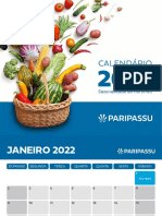 Calendario 2022 Sazonalidade Do Hortifruti