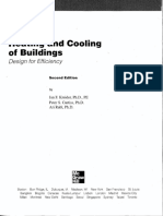 Heating and Cooling of Buildings: Design For Efficiency