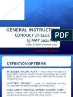 Gi (Conduct of Election)