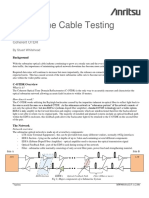 Submarine Cable Testing