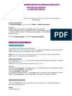 Apuntes Sintaxis Simple y Compuesta