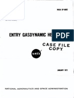 Entry Gasdynamic Heating: Case File