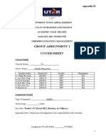 Group Assignment 1 Cover Sheet