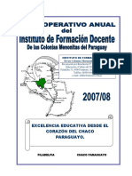 Diagnostico Institucional IFD Filadelfia