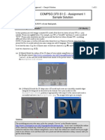 COMPSCI 373 S1 C - Assignment 1 Sample Solution: 1. Modelling With "Blender" (10 Marks)