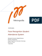 Facial Recognition Student Attendance System 2