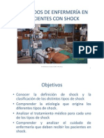 Cuidados de Enfermeria en Pacientes Con Shock - PPTX Def