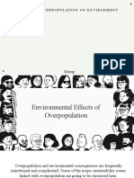 Impact of Population On Enviornment