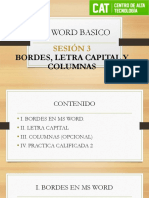 Bordes, Letra Capital y Columnas