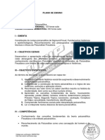 PLANO DE ENSINO 5.SEM - Teoria Psicanalítica