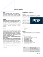 Titrimetric Determination of Sulfate Method 1 - Ca ISE: Application Bulletin 140/4 e