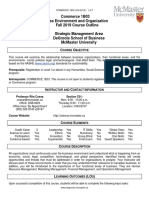 COMM 1B03 F2019 Course Outline July 26 Cossa Rita