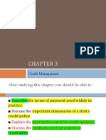 Chapter 3 Credit Management