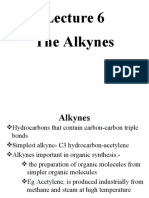 The Chemistry of Alkynes