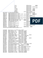 Price List ELITECH REAGEN 2015