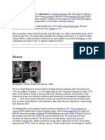 History: Kitchen Appliance Food Dielectric Heating Microwave Polarized Molecules