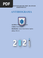 Trabajo Semana 6 - Antibiograma