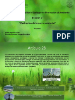 9-. Exposición de La Sección V