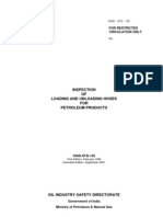 For Restricted Circulation Only: Inspection OF Loading and Unloading Hoses FOR Petroleum Products