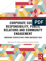 Sison N Panol - Corporate Social Responsibility, Public Relations and Community Engagement - Emerging Perspectives From