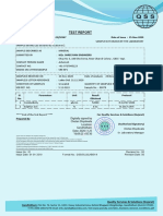 Toxicity Test Report