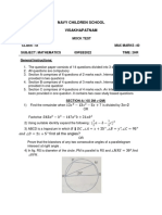 9 QP - Mock Exam - Maths