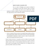 Preguntas de Análisis y Razonamiento Critico Pag 527