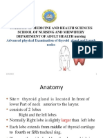 Thyroid Examination